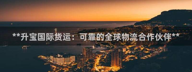 尊龙游戏官网：**升宝国际货运：可靠的全球物流合作伙伴*