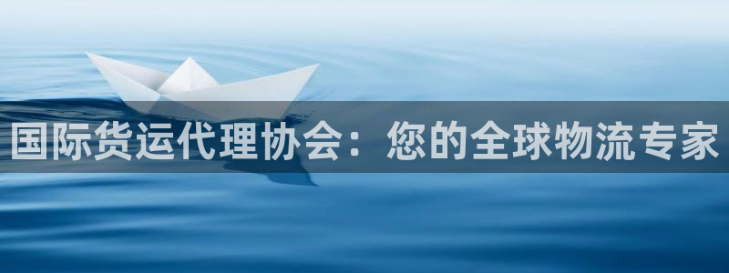 尊龙凯时线下赌场：国际货运代理协会：您的全球物流专家