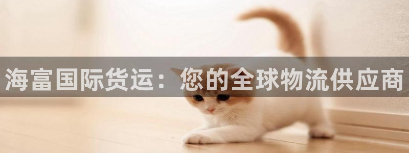 尊龙凯时有假么：海富国际货运：您的全球物流供应商
