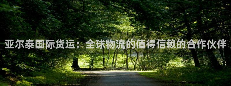 尊龙凯时存款不上分：亚尔泰国际货运：全球物流的值得信赖的