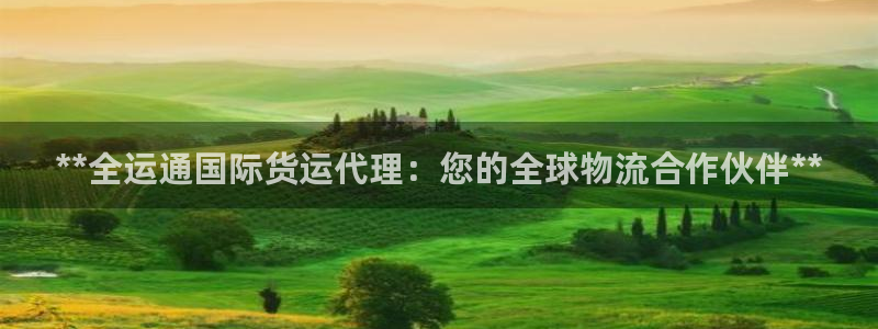 尊龙ag旗舰厅手机版：**全运通国际货运代理：您的全球物