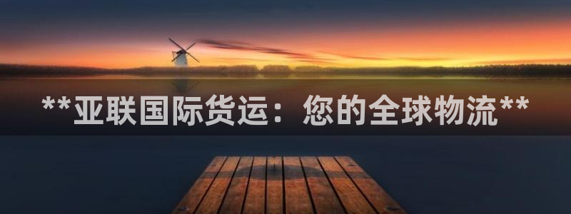尊龙旗舰厅：**亚联国际货运：您的全球物流**