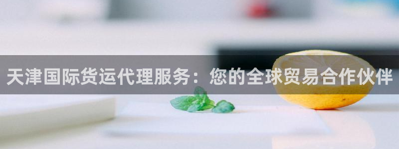 d88尊龙官方网：天津国际货运代理服务：您的全球贸易合作